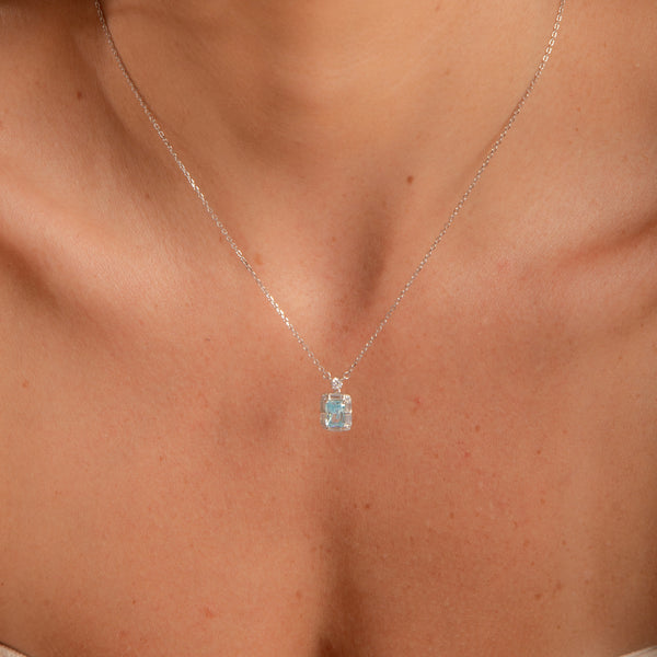 Colar Ponto de Luz Topázio Classico P925