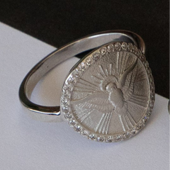 Anel Divino Espirito Santo P925