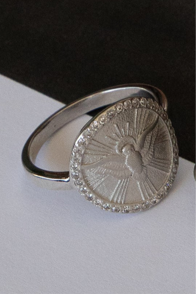 Anel Divino Espirito Santo P925