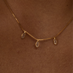 Colar Pingente Navete