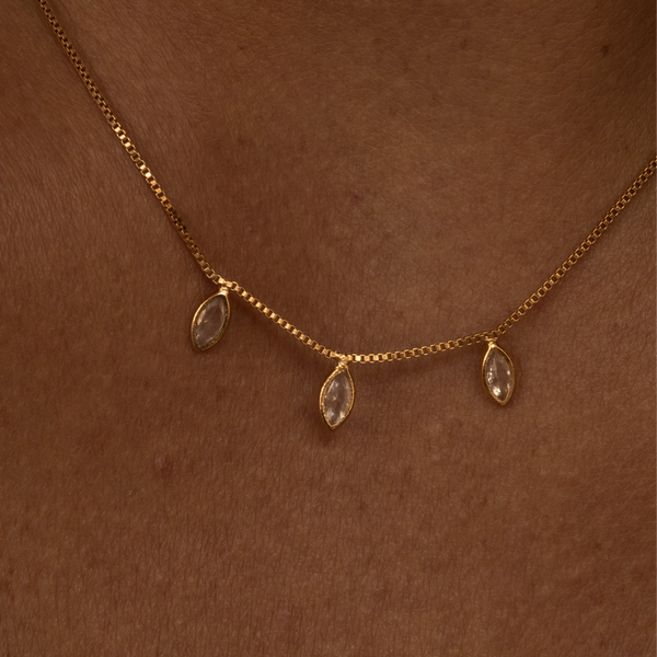 Colar Pingente Navete