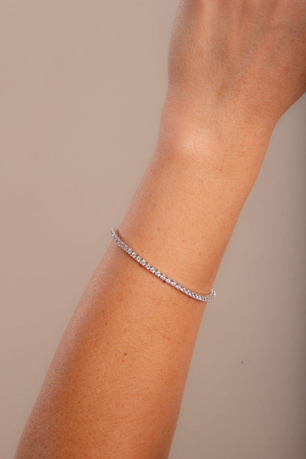 Pulseira Riviera Cravação 4 Pontas P925