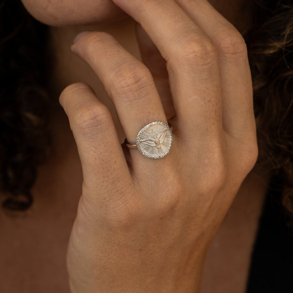 Anel Divino Espirito Santo P925