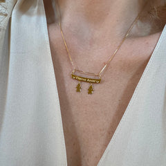 Pingente Filhos/as Amor Eterno P925 Personalizado