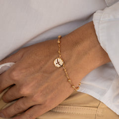 Pulseira Divino Espirito Dourado