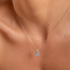 Colar Ponto de Luz Topázio Classico P925