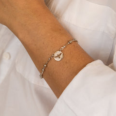 Pulseira Divino Espirito Santo Ródio