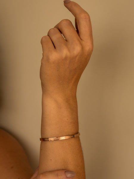 Bracelete Pai Nosso Rose