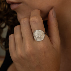 Anel Divino Espirito Santo P925