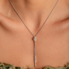 Colar Gravata Nó P925