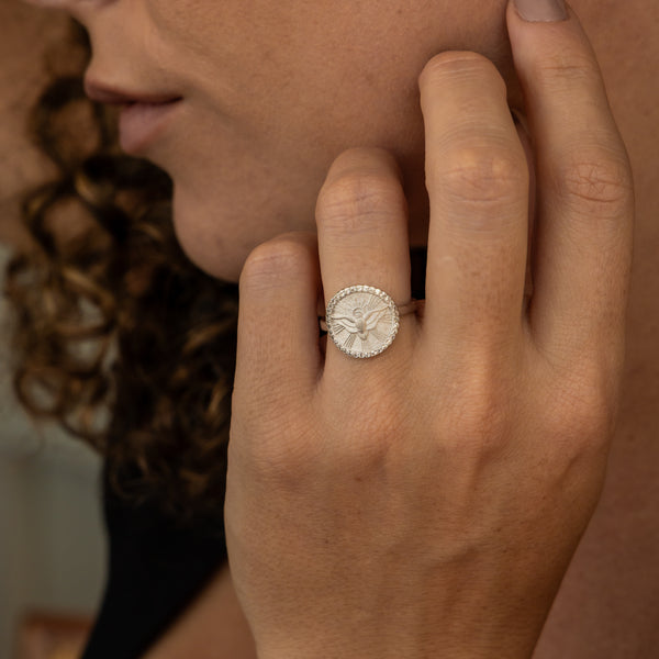 Anel Divino Espirito Santo P925