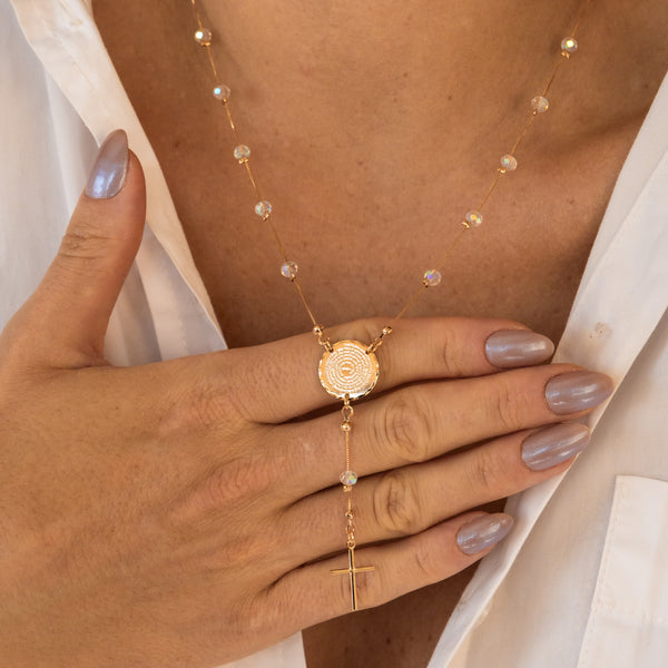 Colar Terço Pai Nosso