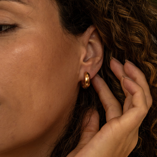 Brinco Argola Dourada