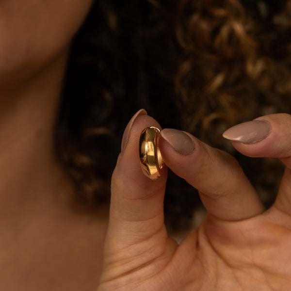 Brinco Argola Dourada