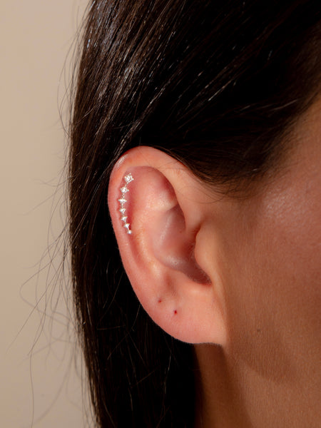 Brinco Ear Cuff Ponto de Luz P925