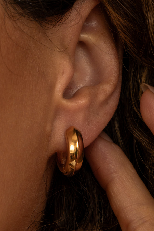 Brinco Argola Dourada