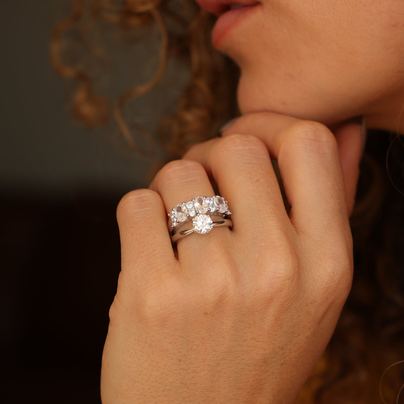 Anel Aparador Luxo P925