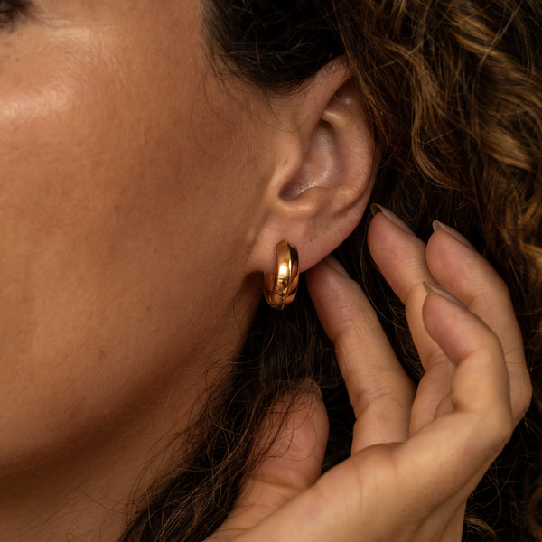 Brinco Argola Dourada