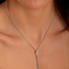 Colar Gravata Nó P925