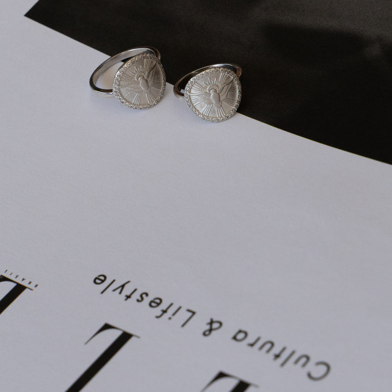 Anel Divino Espirito Santo P925