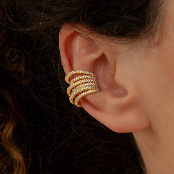 Piercing 6 Elos Joia Prata925 B.O