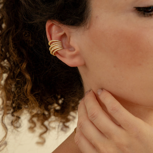 Piercing 6 Elos Joia Prata925 B.O