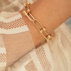 Pulseira Elo Ouro Amarelo 18k