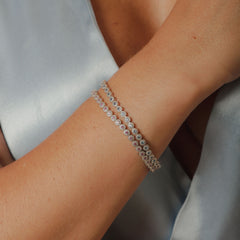 Pulseira Riviera Rose Quartz P925