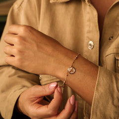 Pulseira Divino Espirito Dourado