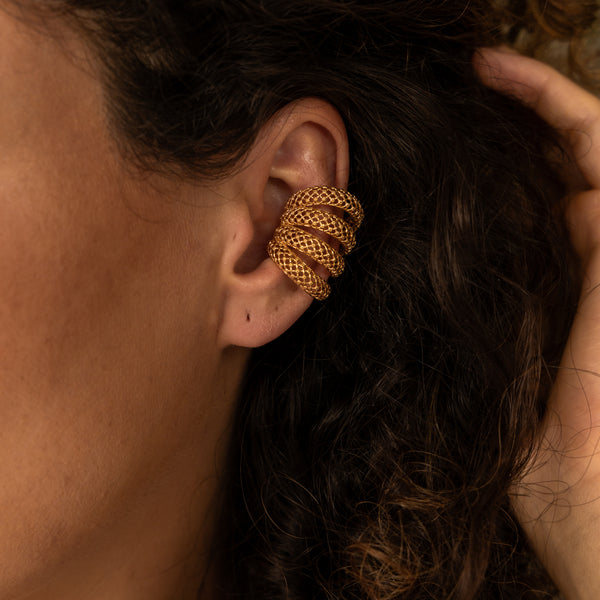 Piercing 4 Elos Textura P925