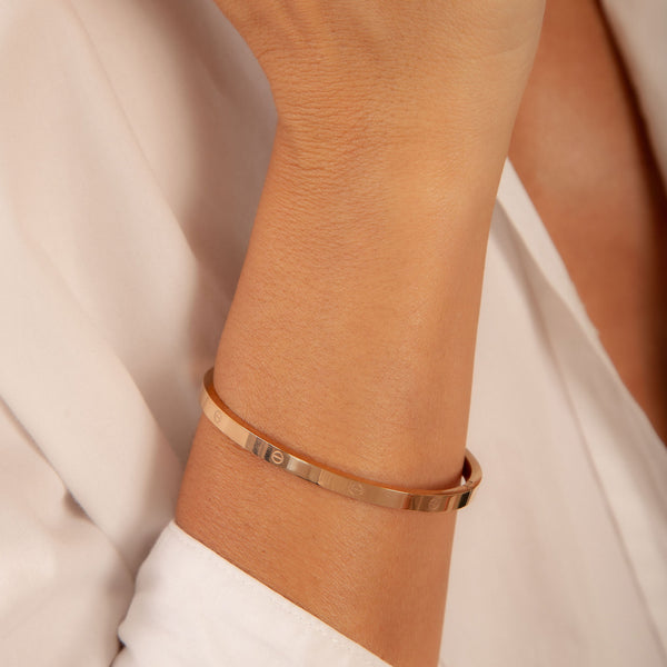 Bracelete Luxo Rose