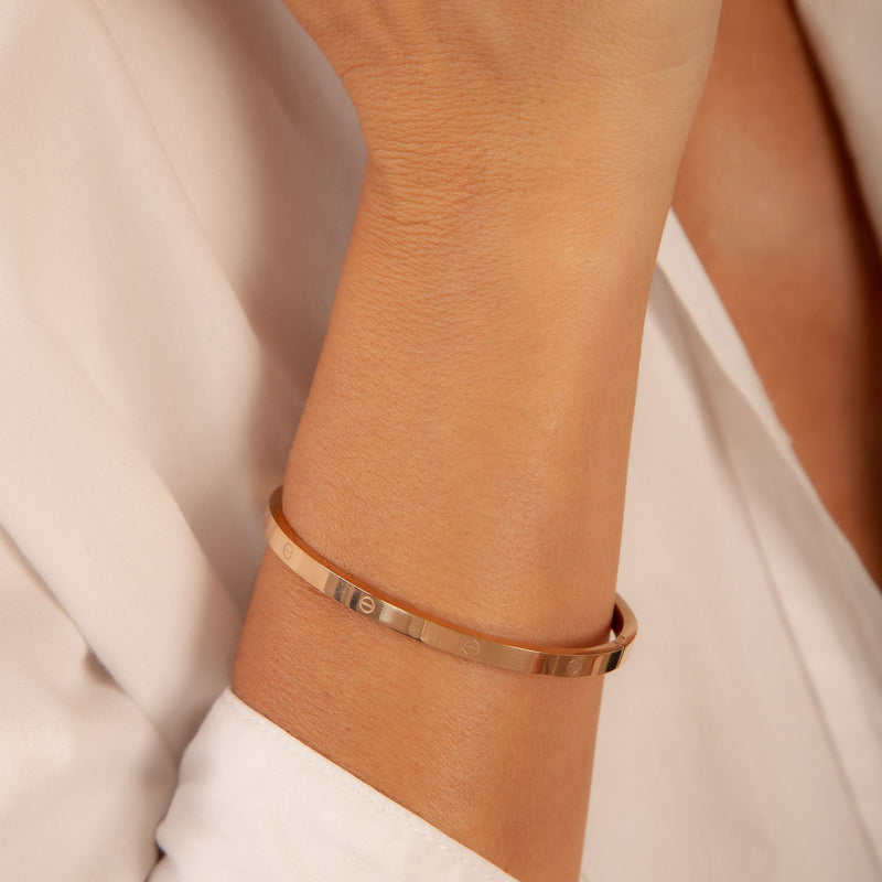 Bracelete Luxo Rose