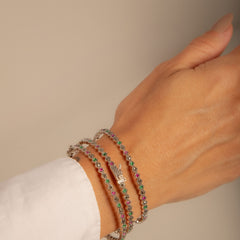 Bracelete Marcassita P925