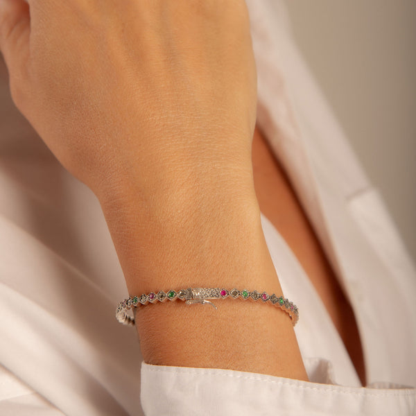 Bracelete Marcassita P925
