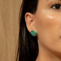 Brinco Ocean Concha Esmaltado