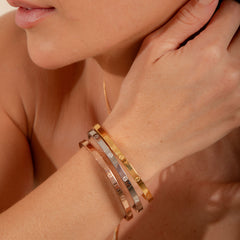 Trio Braceletes Luxo