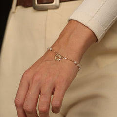Pulseira Divino Espirito Santo Perola