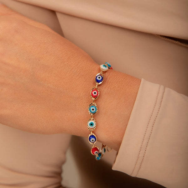 Pulseira Olho Grego Rainbow