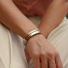 Trio Braceletes Luxo